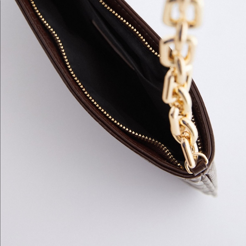 Zara faux leather chain bag - Picture 12 of 14